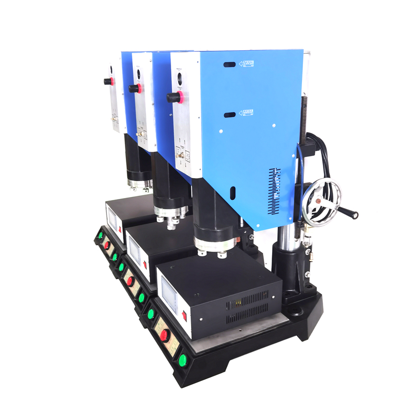 2022112022365955 - 3200W Double Head Automatic Rotary Table Ultrasonic Plastic Welding Machine