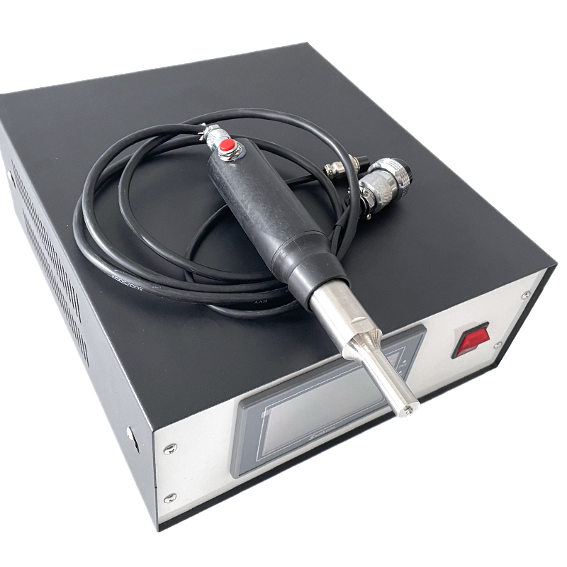 500W 35KHZ Single Head Earloop Ultrasonic Spot Welding Machine And Power Generator