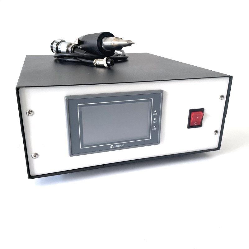 40khz Ultrasound Plastic Cutter Low Power Consumption Professional Ultrasonic Fabric Cutting Machine