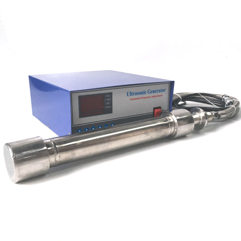 2000W Ultrasonic Rod Transducer 25k Ultrasonic Tubular Transducer For Cleaning Batch Machine
