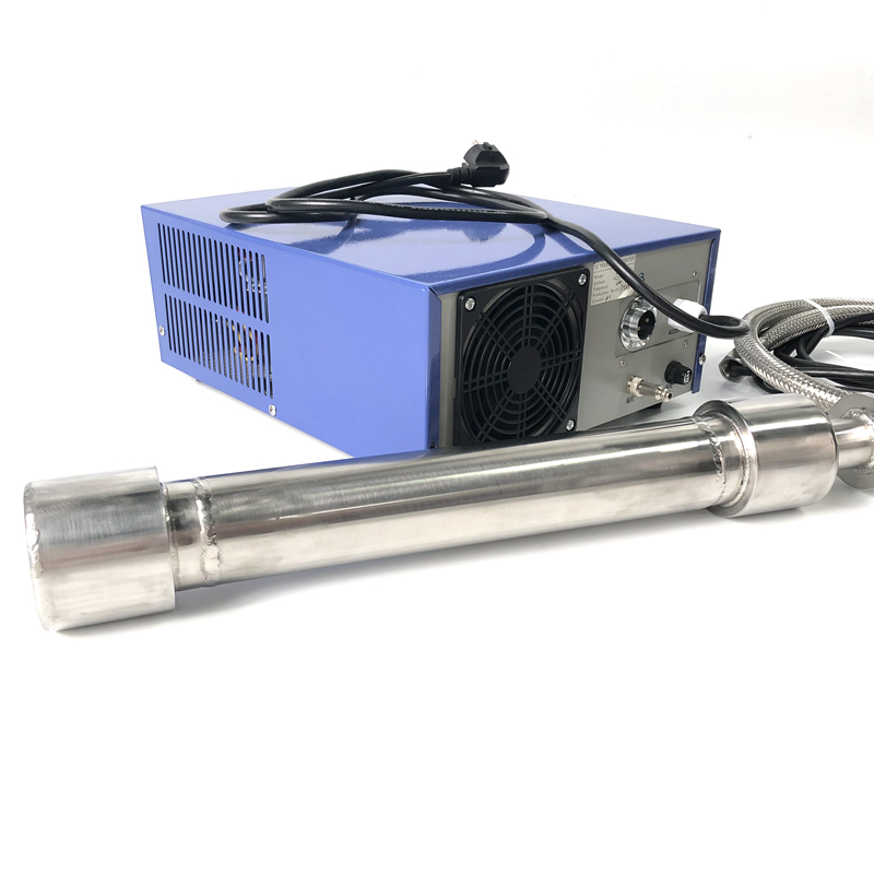 25khz 1800W Tubular Ultrasonic Reactor Transducer For Vibration Cleaning Machine