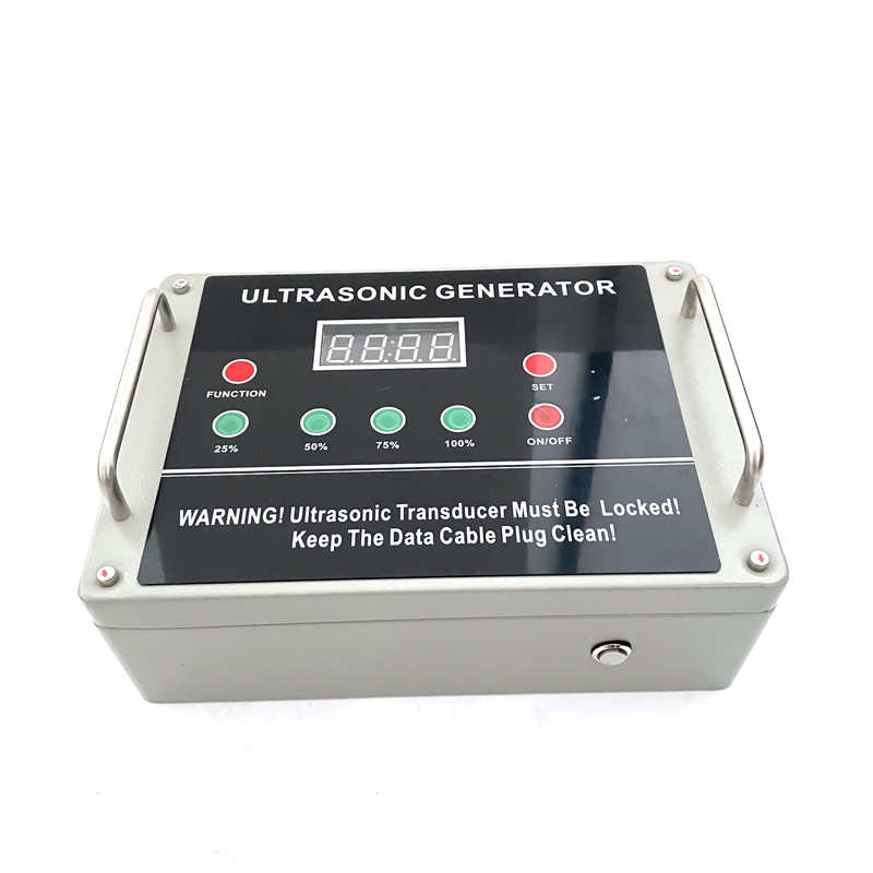 100W 28KHZ/33KHZ Variable Frequency Piezoelectric Vibration Screen Generator For Vibrating Filter Sieve