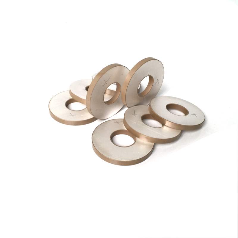 38.1*12.75*6.35mm Piezoelectric Ceramic Ring For 100W 28khz Ultrasonic Washing Machine Transducer