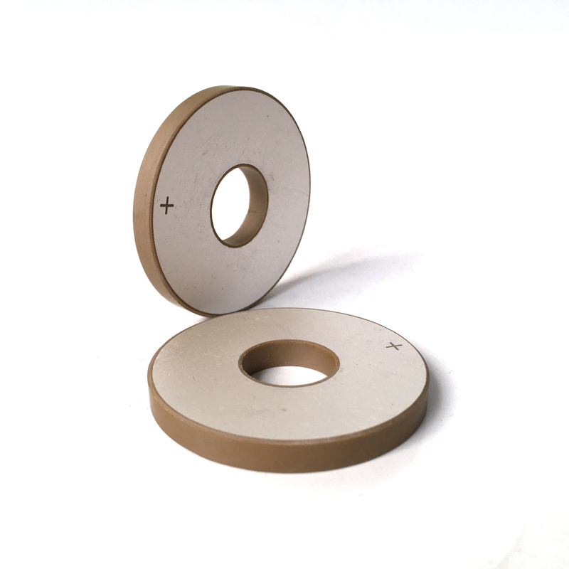 40*20*5mm PZT-8 Piezoelectric Ceramic Ring For 800W 28khz Piezo Ultrasonic Vibrator Transducer