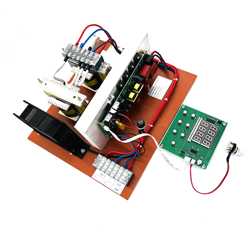 Circuit Board 600W Ultrasonic Generator Parts PCB With Cleaning Transducer for DIY Ultrasonic Cleaner Parts