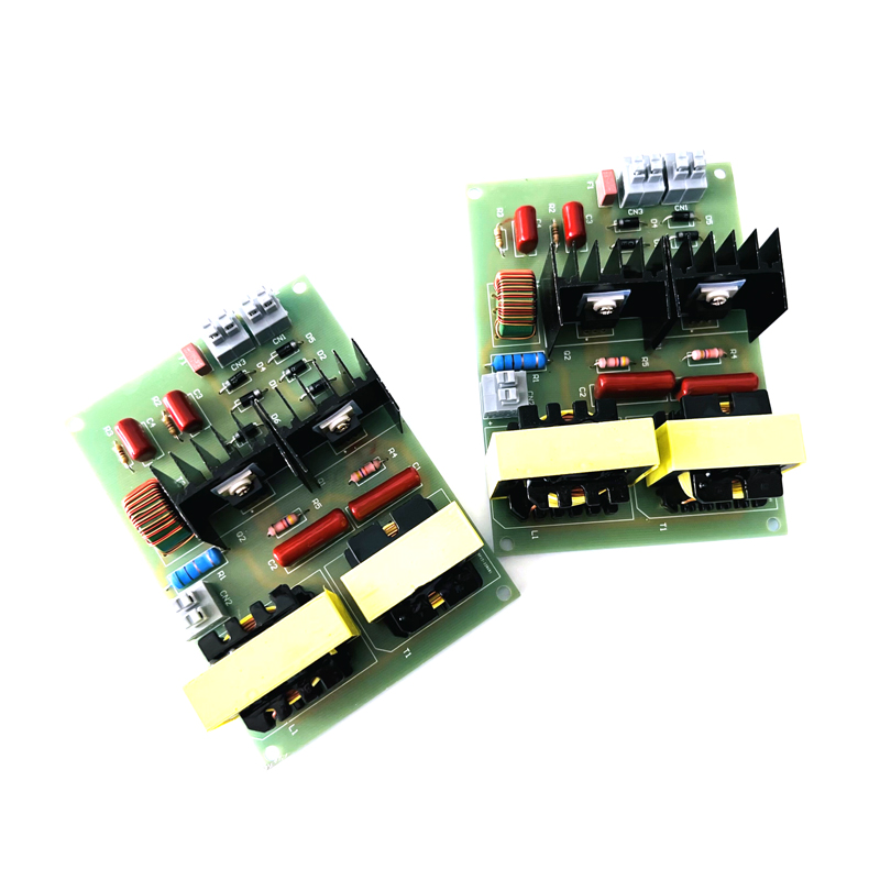150W Piezo Circuit Board Ultrasonic Cleaning Control Board Generator And Industrial Ultrasonic Transducer