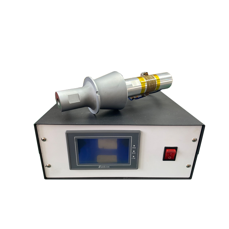 300W 28KHZ/35KHZ Ultrasonic Waves Plastic Welding Generator With Ultrasonic Welding Machine Transducer Booster Horn