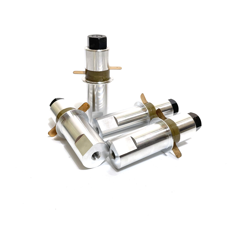 30Khz Plastic Spot Welder Ultrasonic Piezo Transducer For Plastic Ultrasonic Welding System