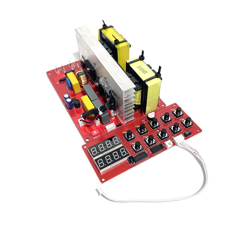 300W 28KHZ Ultrasonic Generator PCB With Display Board Ultrasonic Transducer Driver PCB Cleaner Generator