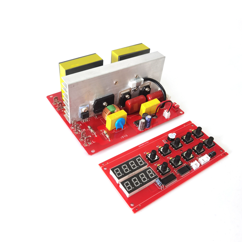 600W 25KHZ Digital Ultrasonic Sensor Pcb Ultrasonic Sound Generator Kit In Industrial Ultrasonic Cleaner