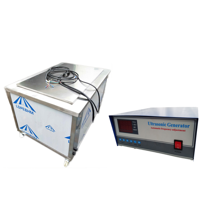 120KHZ 1200W Low Power High Frequency Ultrasonic Cleaner For Mold Metal Car Parts Machine