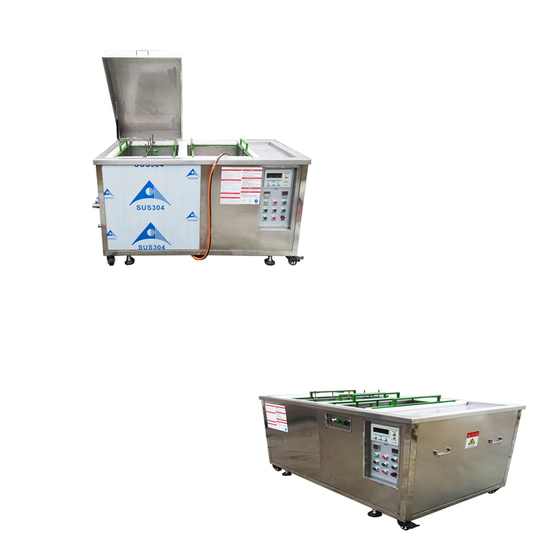 28khz 500W Double Tanks Electrolytic Ultrasonic Cleaning Equipment For Mold Washing And Signal Generator