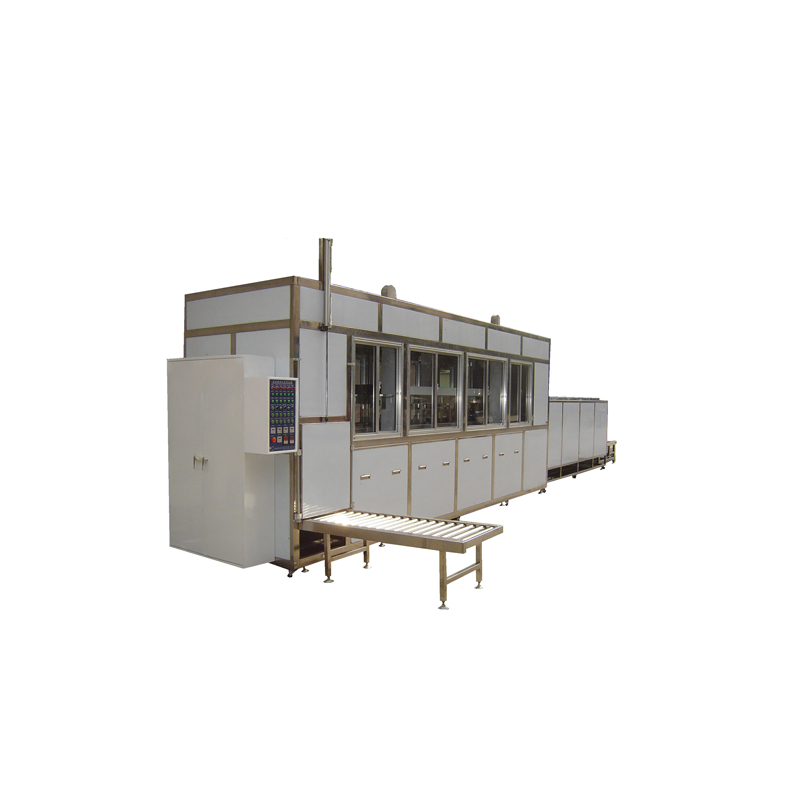 Customized Aluminum Casting Hanging Metal Parts Full Automatic Ultrasonic Cleaning Machine