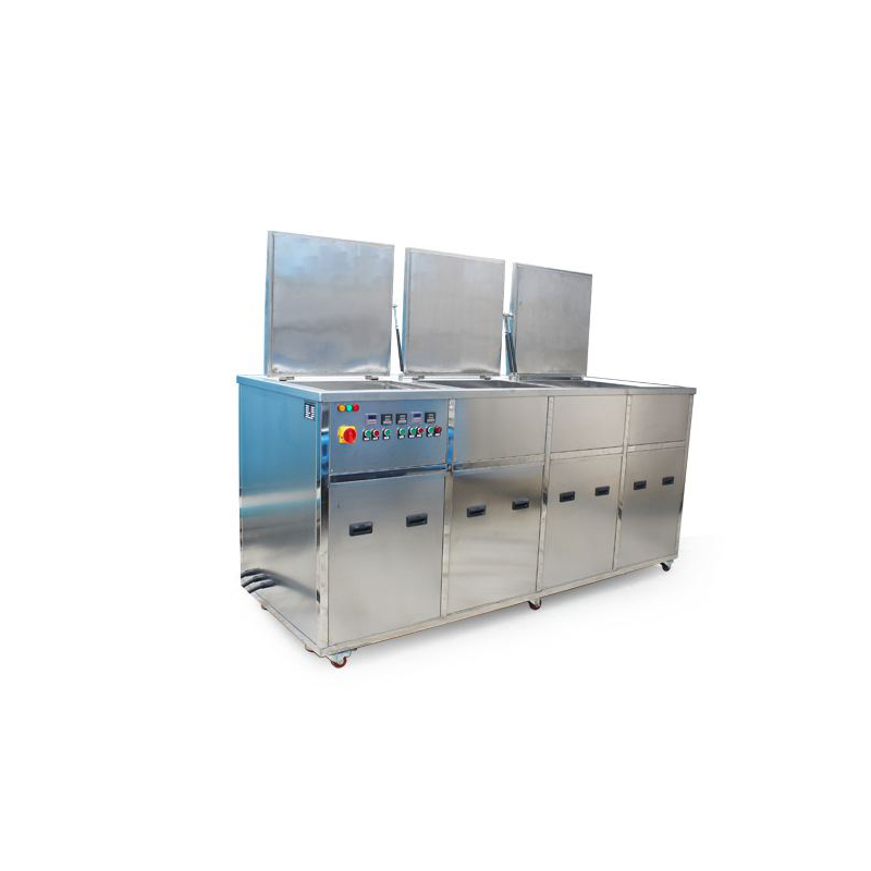28/40khz Multi Tanks Ultrasonic Cleaner With Cleaning Rinsing Drying For Mechanical Components Bearings