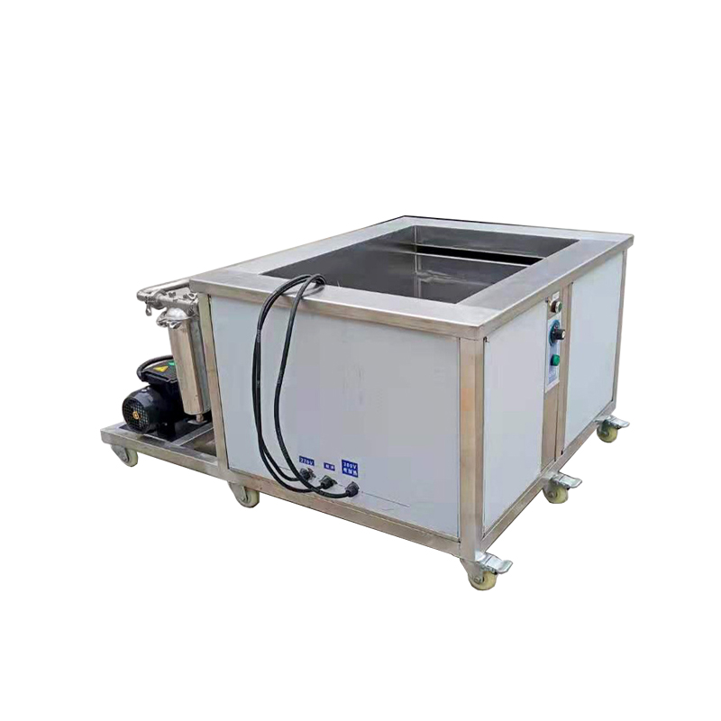 28KHZ Large Industrial Ultrasonic Cleaner With Filtering Circulation Function Metal Parts Oil Cleaner