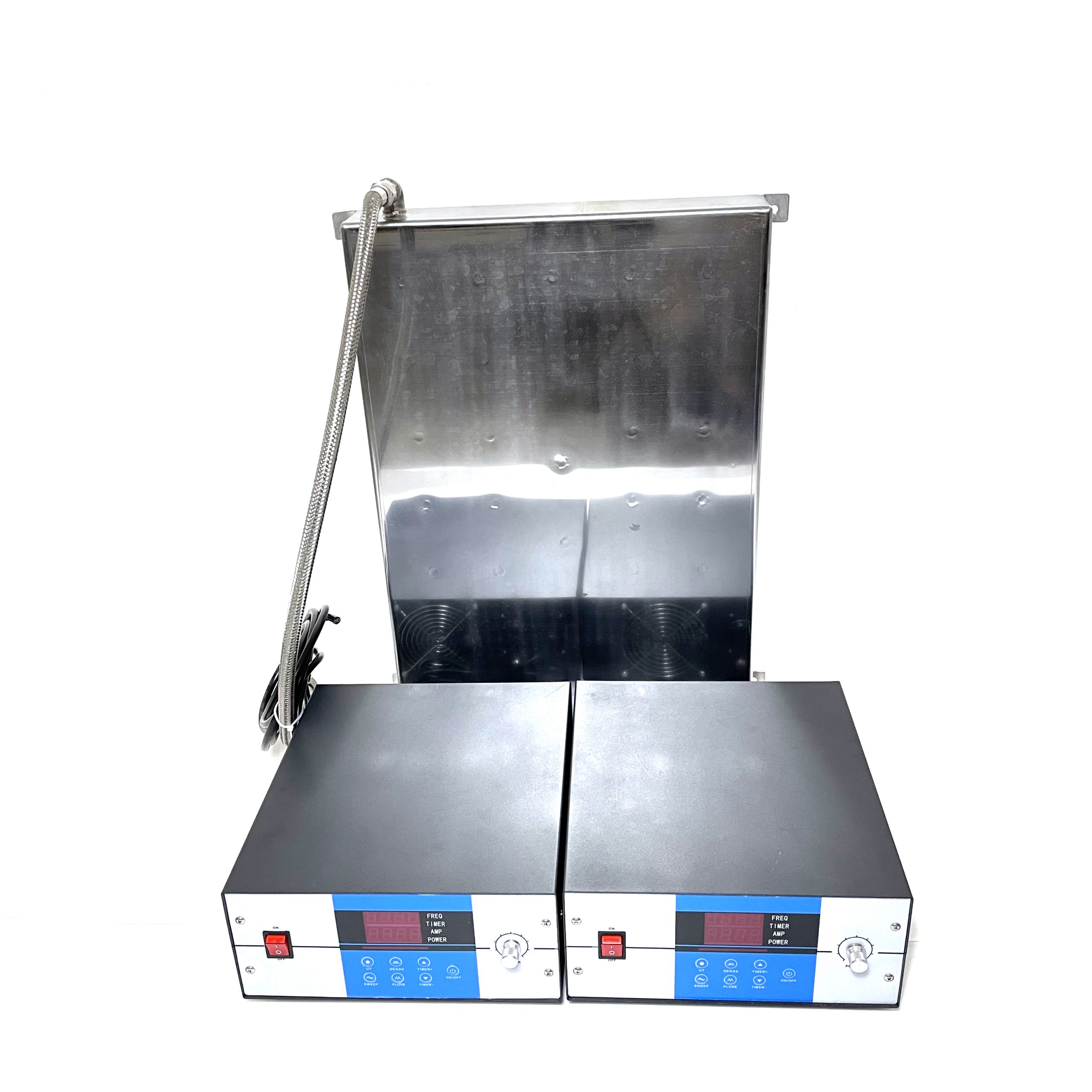 1000W 28KHZ/40KHZ/80KHZ Digital Multifrequency Submersible Ultrasonic Cleaner With Frequency Generator