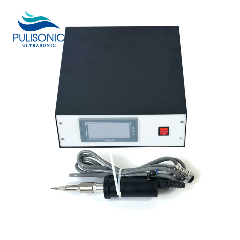 Digital Manual Ultrasonic Plastic Cutting Knife Machine For Sonotrodo Wiper Seamless Textil System