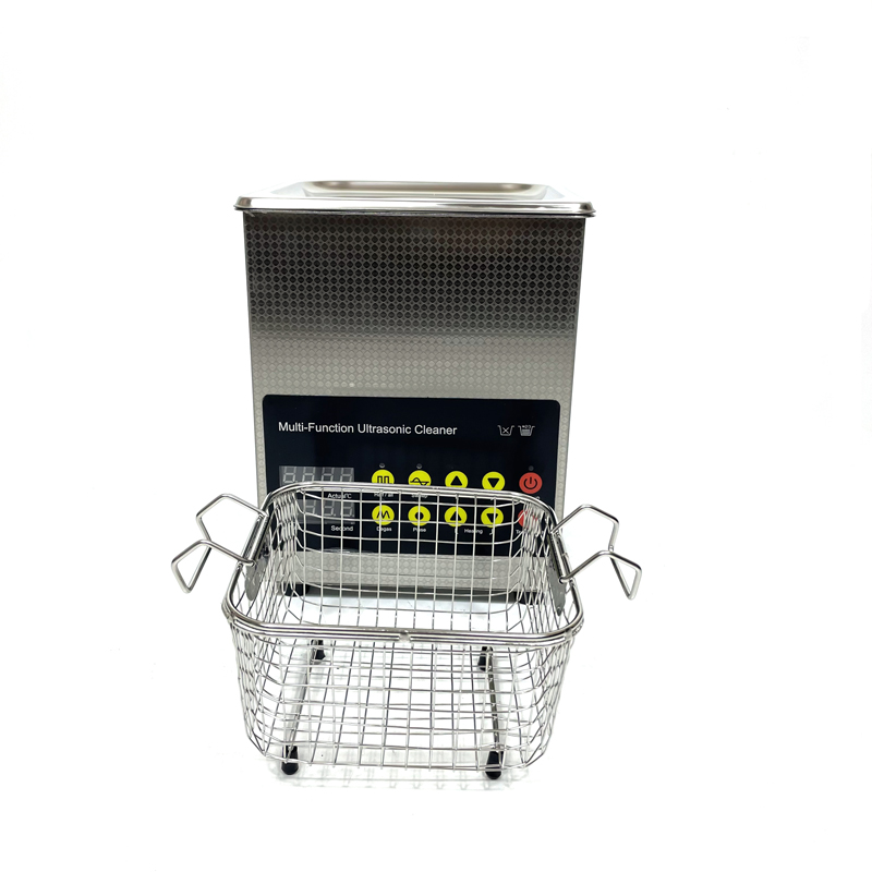 3l Stainless Steel Heated Ultrasonic Gold Cleaner Digital Multifunction With Lcd Display For Glass Jewelry Or Pcb