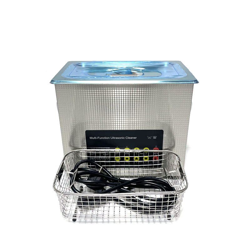 6 Liter Stainless Steel Ultrasonic Record Cleaner Machine Equipment With Lcd Window For Spare Parts And Diesel Parts