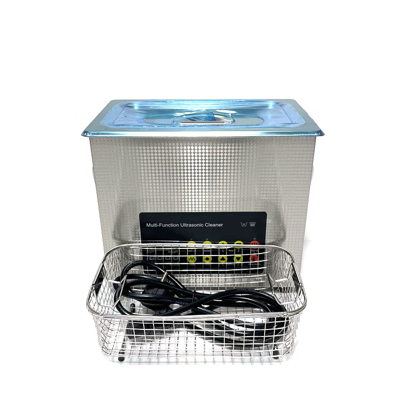 6 Liter Stainless Steel Ultrasonic Record Cleaner Machine Equipment With Lcd Window For Spare Parts And D