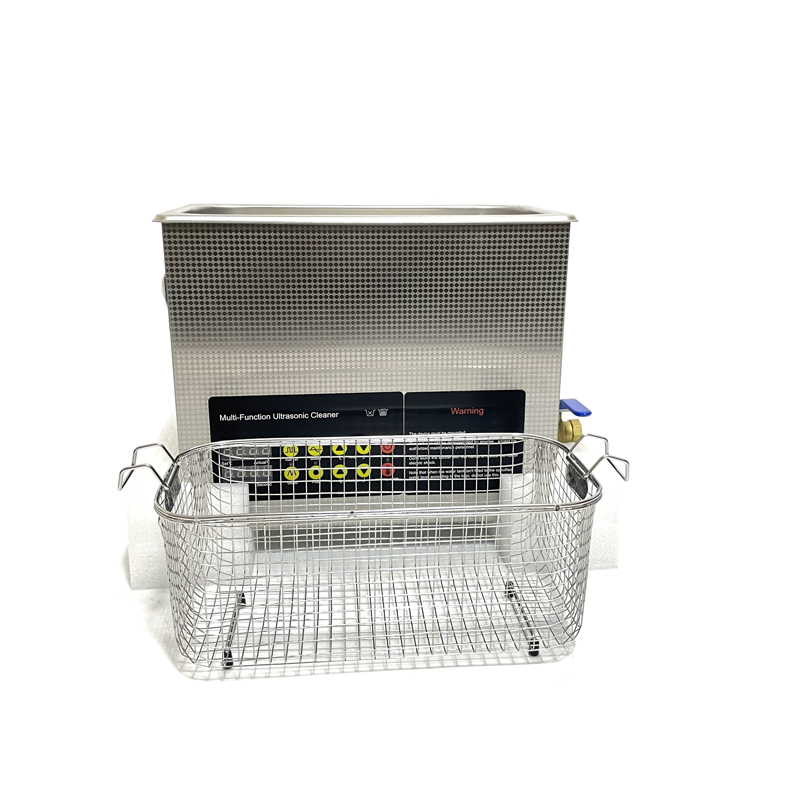 10l Industry Ultrasonic Cleaner Sweeping Frequency Degas Stick Dust Remove Mold Washing Machine