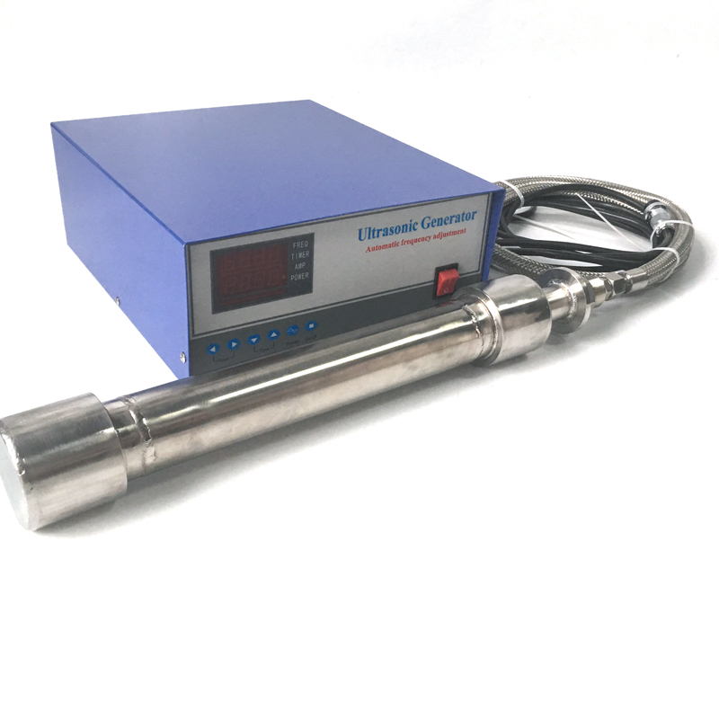 1200W 28Khz Tubular Transducer Submersible Wand Ultrasonic Transducer With Power Generator