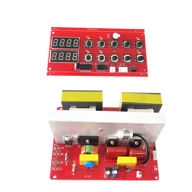 300W 40KHZ Digital Display Ultrasonic Generator PCB Circuit Board For Ultrasonic Cleaning Machine