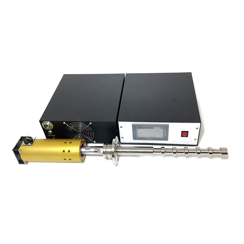 Ultrasonic Sonochemistry Tube Flow-Through Reactor Ultrasonic Crystallization And Sound Generator