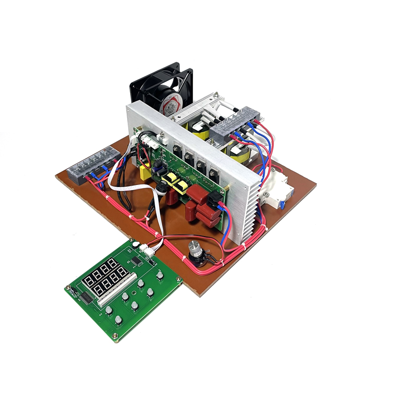 1800W Piezoelectric Ultrasonic PCB Generator Ultrasonic Cleaning Transducer Driver Circuit With Digital Panel