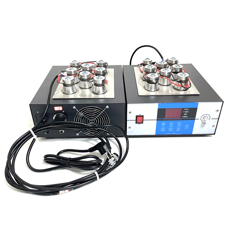 40KHZ/100KHZ Dual Frequency Waterproof Ultrasonic Cleaner With Wave Generator