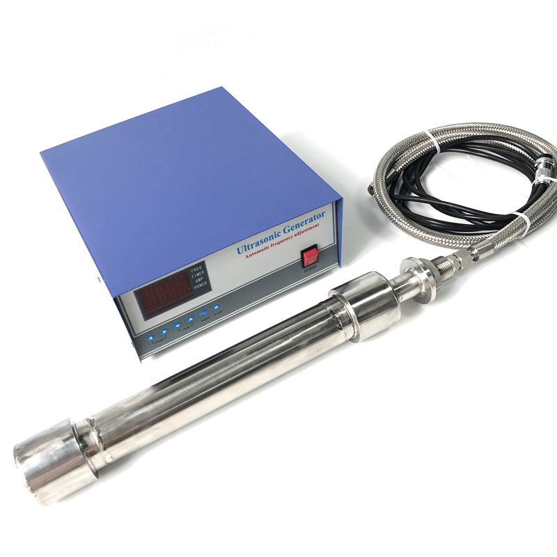 1000W Customize Tubular Ultrasonic Herbal Extraction Equipment 20Khz Ultrasonic Reactor And Vibrating Generator