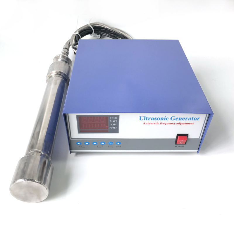 28khz 3000W Tubular Ultrasonic Rod Cleaning Equipment With Transducer Generator