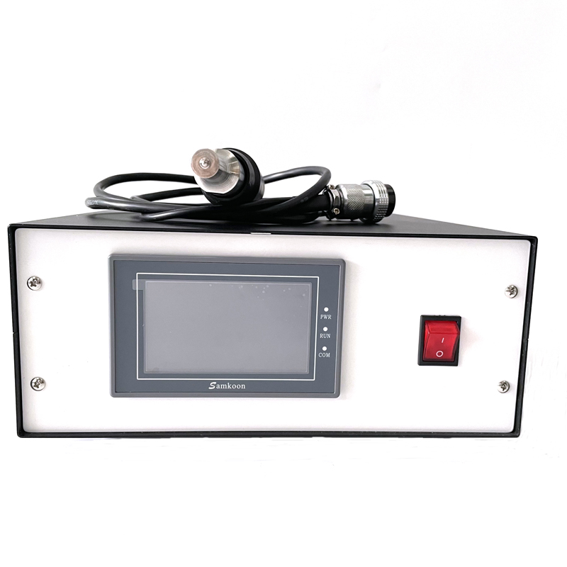 Portable Ultrasonic Spot Welder With Netted Weld Surface Ultrasonic Plastic Welding Machine