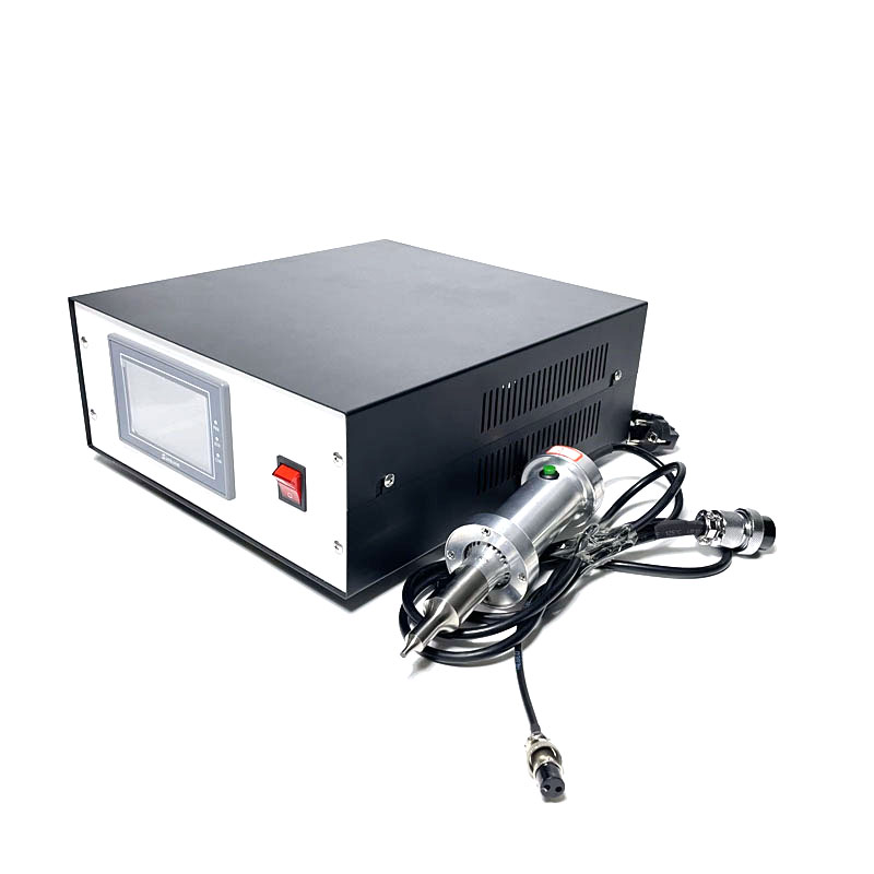 Portable Ultrasonic Spot Welder With Netted Weld Surface Ultrasonic Plastic Welding Machine With Digital G