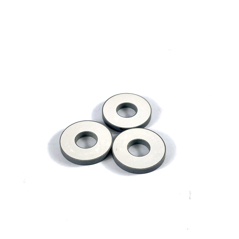 38*15*5mm PZT-8/PZT-4 Piezoelectric Ceramic Ring For 60W/100W 40khz/28khz Ultrasonic Cleaner Transducer