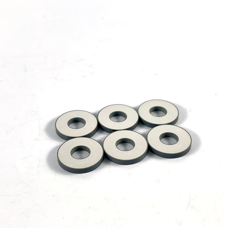 50x17x5mm PZT-8 Piezoelectric Ceramic Ring For Industrial Ultrasonic Welding Converter Senor