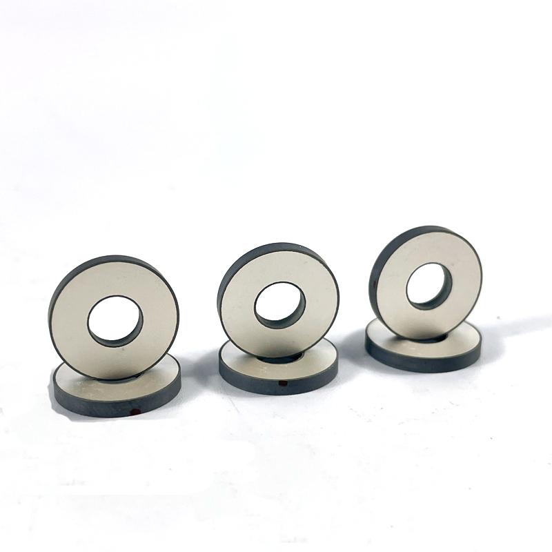 15kHz -40kHz piezoelectric ceramic ring Customize Ultrasonic Piezo Element Piezoelectric Ceramic Ring