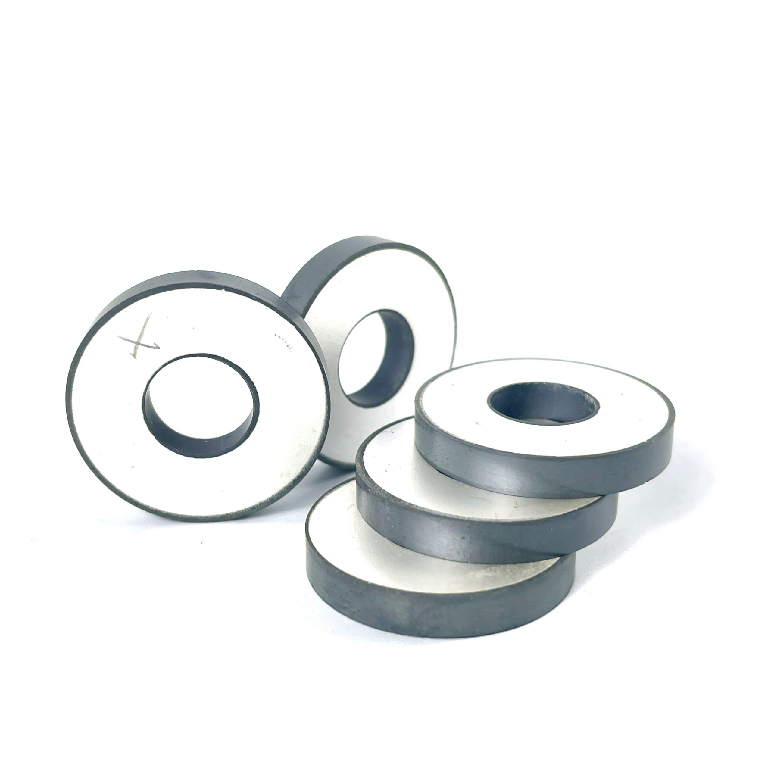 38.1*12.75*6.35mm Pzt4 Material Ultrasonic Ceramic Piezo Element For Ultrasonic Sensor