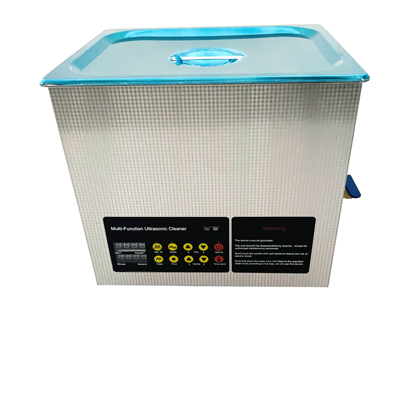 Ultrasonic Parts Cleaner 3.2l 120w Stainless Steel Ultrasonic Cleaner For Denture Small Metal Parts Record 