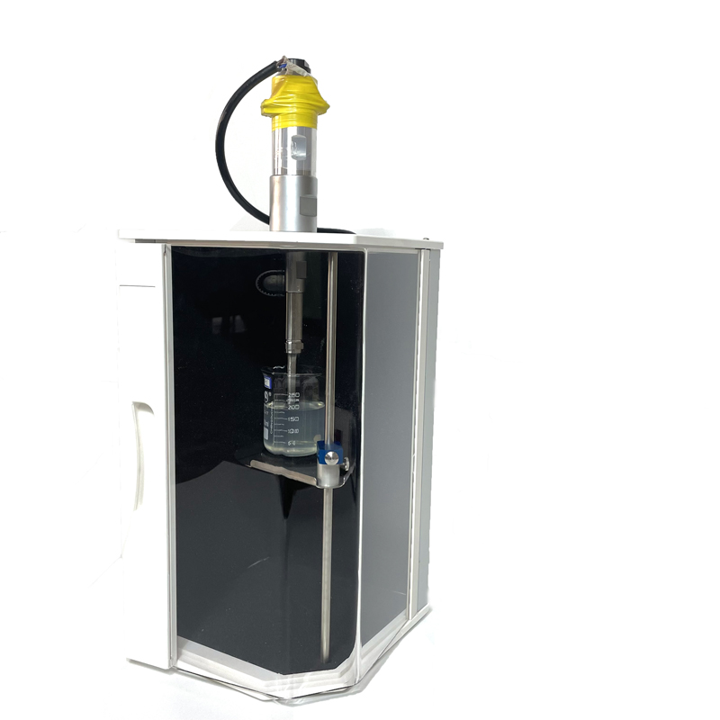 Lab Ultrasonic Probe Homogenizer Sonicator Cell Disruptor Mixer Ultrasonic Jacket Glass Reactor