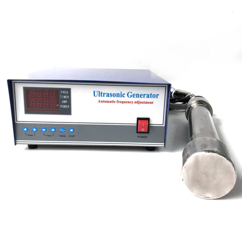 Submersible Ultrasonic Cleaner 1.2kw Tubular Ultrasonic Transducer Vibrating Rod Dissolving Defoaming Dispers