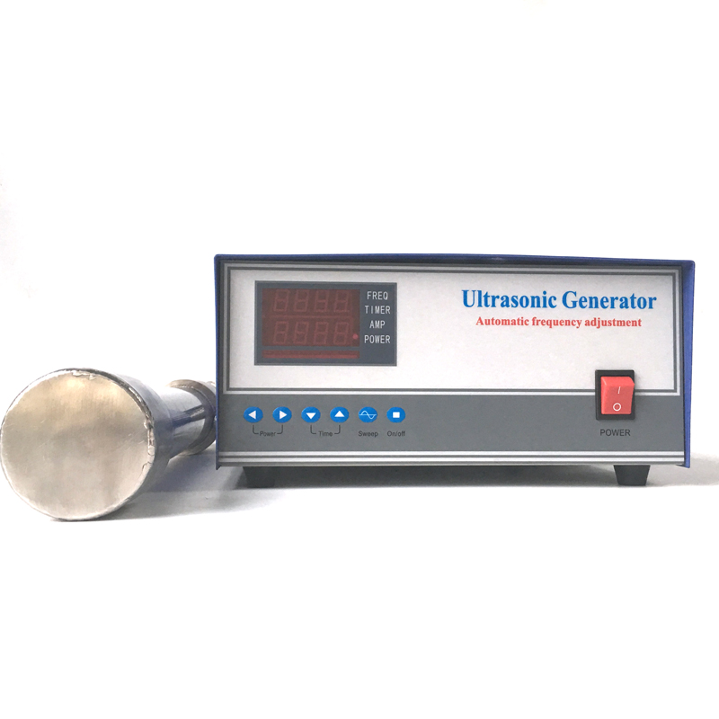 2000W 25KHZ/28KHZ Medical Ultrasonic Tubular Reactor Transducer With Transducer Generator