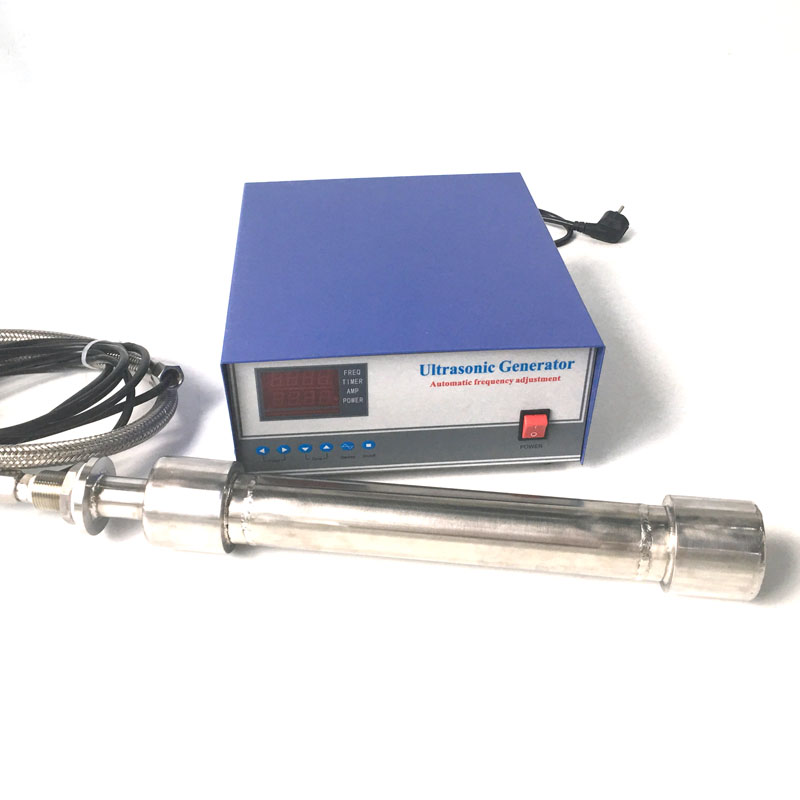 1800W 25KHZ/28KHZ Piezoelectric Ultrasonic Extraction Tubular Ultrasonic Transducer With Transducer Gene