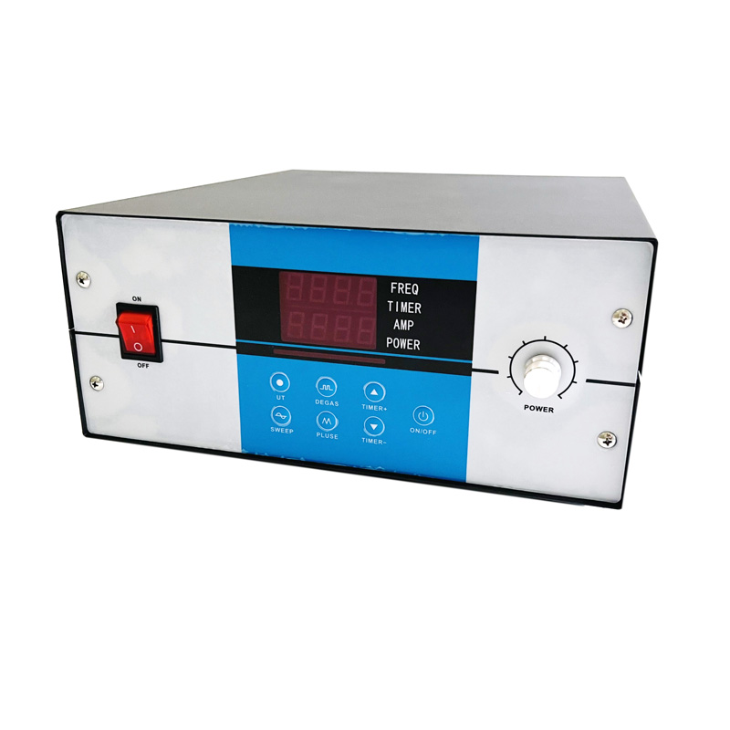 2000W 28KHZ-40KHZ Digital Ultrasonic Cleaning Generator And Piezo Transducer For Industrial Ultrasonic Cleaner