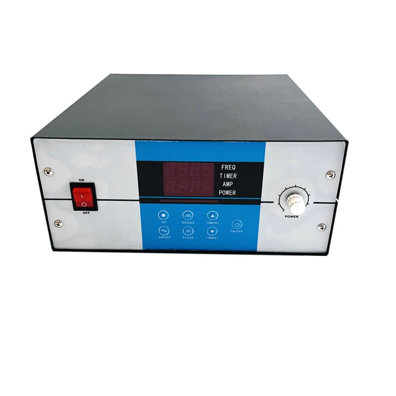 2600W 28KHZ-40KHZ Industrial Ultrasonic Power Cleaning Generator With Low Power Transducer For Cleaning Machine