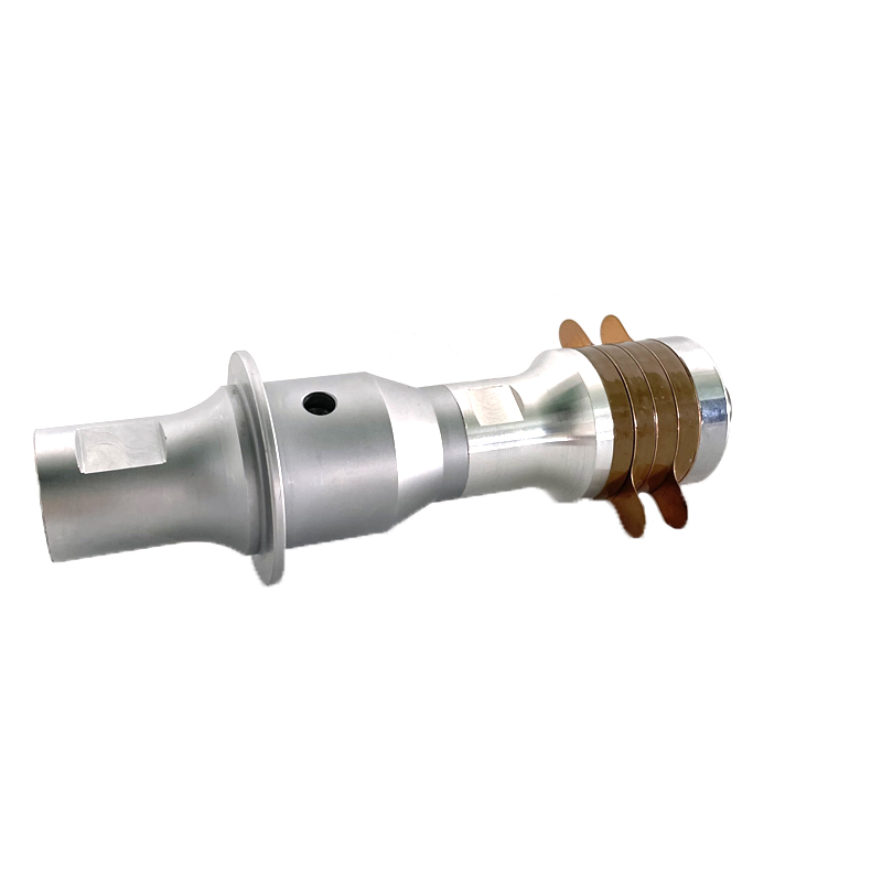 PZT-4 PZT-8 Ultrasonic Welding Transducer For Ultrasonic Acrylic Plastic Welding Machine