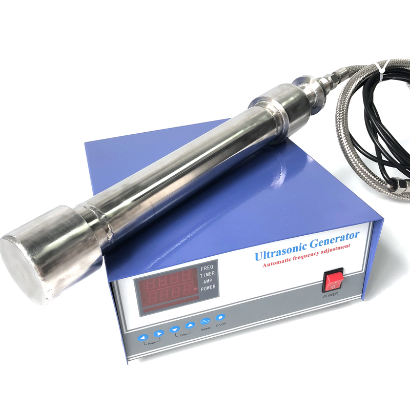 Cleaning Equipment Tubular Ultrasonic Cavitation Vibration Converter 20khz Piezo Reactor