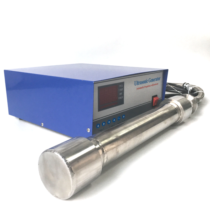 1000W 28khz Multifunctional Tubular Ultrasonic Reactor Cleaner Transducer With Digital Generator