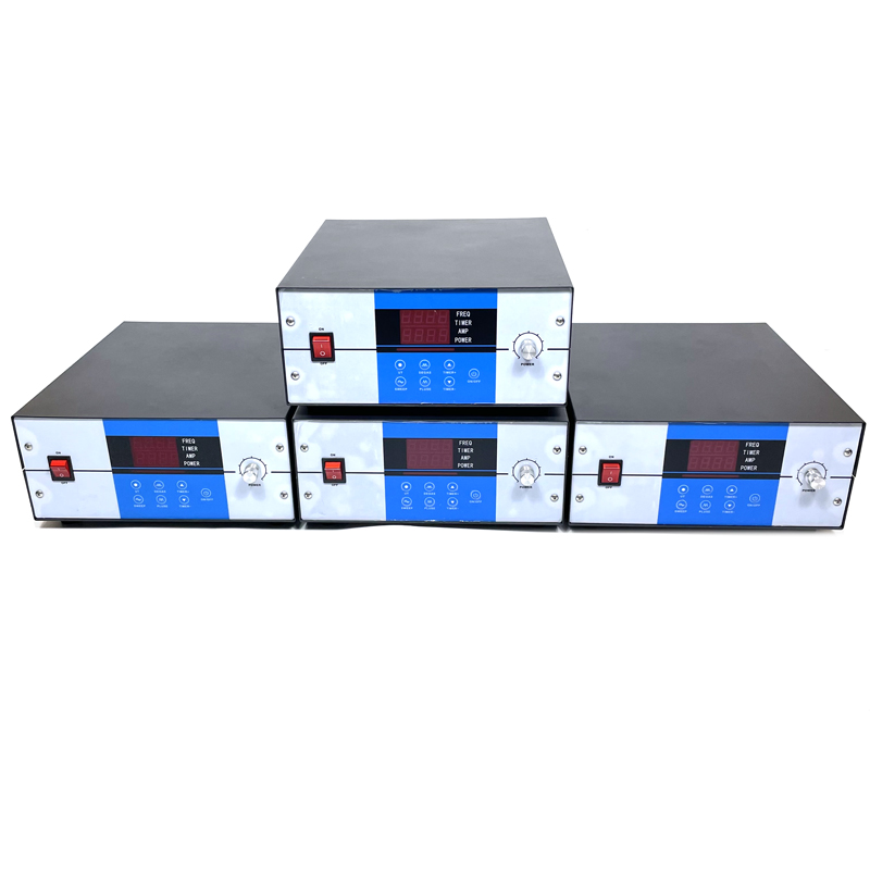 28KHZ 80KHZ Dual Frequency Ultrasonic Generator Power Supply Box For Immersive Ultrasonic Vibration Transducer