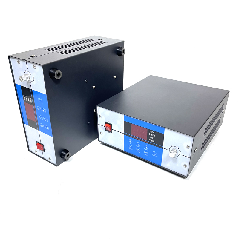 1200W Dual Frequency Ultrasonic Generator Power Adjustable For Customized Size Ultrasonic Cleaning Bath